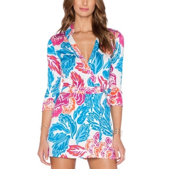 DVF | Diane von Furstenberg floral Celeste romper